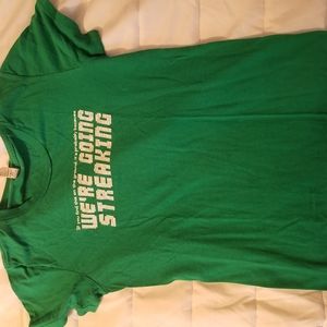Size medium green tee